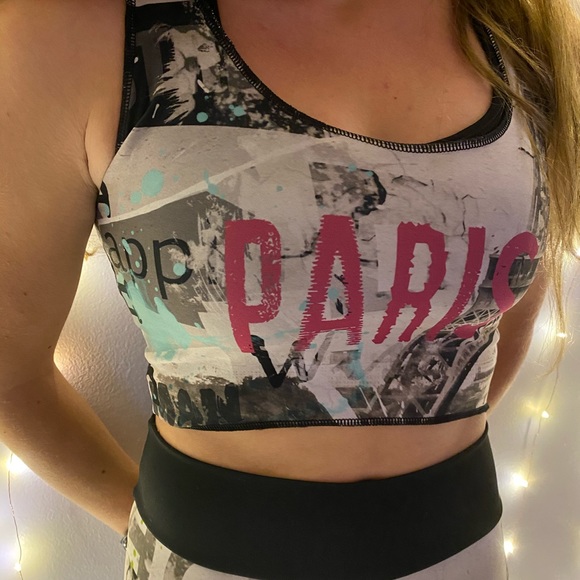 SUGAR LULU PARIS ADDITION CROP & LEGGINGS - Picture 3 of 12